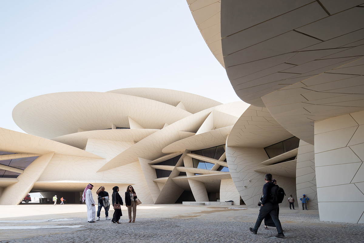 Khánh thành Bảo tàng Quốc gia Qatar – Lấy cảm hứng từ hoa hồng sa mạc